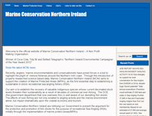 Tablet Screenshot of marineconservationnorthernireland.co.uk